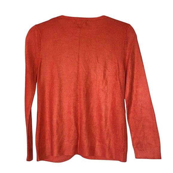 NEW YORK & CO. WOMENS LONG SLEEVE BUTTON DOWN CARDIGAN SWEATER SIZE X-SMALL - Picture 2 of 7